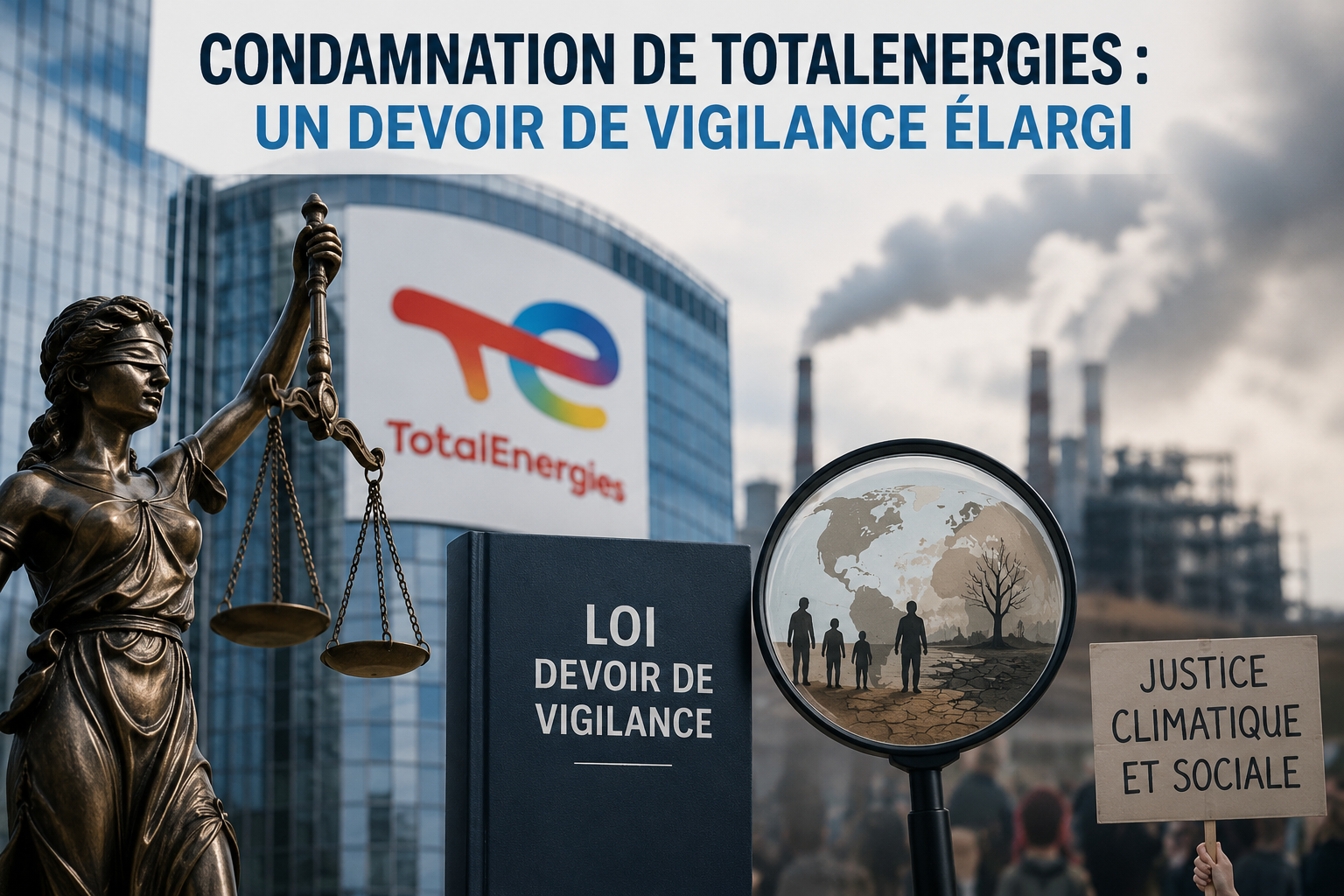 Lire la suite à propos de l’article Condamnation de TotalEnergies : un devoir de vigilance élargi